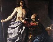 圭尔奇诺 : The Resurrected Christ Appears to the Virgin